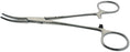 BR Surgical BR Surgical Hemostatic Forceps Lahey 5-1/2 Inch Surgical Grade Stainless Steel NonSterile Ratchet Lock Finger Ring Handle Curved Serrated Tips - BR12-50214