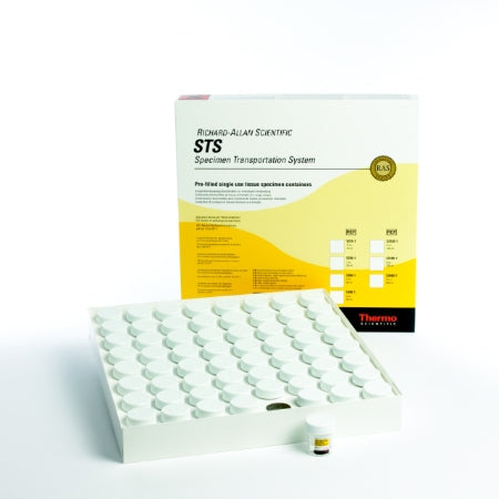 Richard-Allan Scientific Richard-Allan Scientific STS Bio-Tite Prefilled Formalin Container Polypropylene Screw Cap 26 mL Fill in 40 mL (1 oz.) NonSterile - 59401