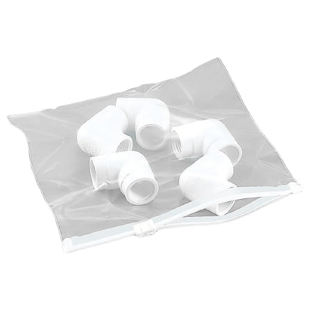 Hefty Slide-Rite - Reclosable Bag 7 X 8 Inch Polyethylene Clear Zipper Closure - S-6983