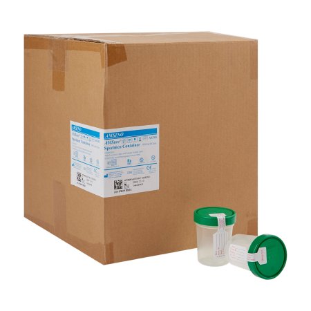 AMSure - Specimen Container 120 mL (4 oz.) Screw Cap Patient Information Sterile - AS341