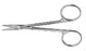 Aesculap - Iris Scissors 4-3/8 Inch Length Surgical Grade Stainless Steel NonSterile Finger Ring Handle Straight Sharp Tip / Blunt Tip - BC112R