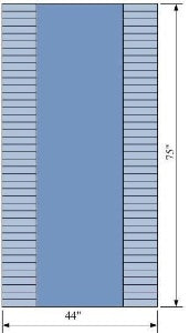 C-Core Medical Back Table Cover - 16002