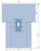 C-Core Medical Abdominal Drape Laparotomy T-Drape with Pouch 106 W X 77 W X 44 L X 123 L Inch Sterile - 19148