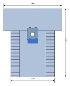 C-Core Medical - Surgical Drape Minor Procedure Drape 103 W X 77 W X 121 L Inch Sterile - 19150