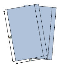 C-Core Medical - General Purpose Drape Towel Drape 19 W X 30 L Inch - 19168