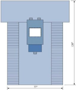 C-Core Medical - Surgical Drape Chest and Breast Drape 77 W X 120 L Inch Sterile - 19169