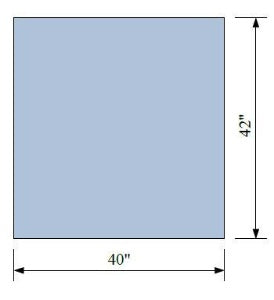 C-Core Medical - General Purpose Drape Fan Folded Drape Sheet 40 W X 42 L Inch - 19192