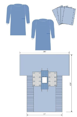 C-Core Medical General Purpose Drape Pack - 60002