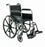 Merits Health Products Wheelchair Dual Axle Desk Length Arm Removable Padded Arm Style Composite Mag Wheel Black Upholstery 16 Inch Seat Width 250 Lbs. Weight Capacity - N521NMDZMU0