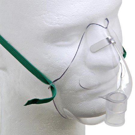 Omron Healthcare - Aerosol Mask Elongated Style Adult One Size Fits Most Adjustable Head Strap - 9920