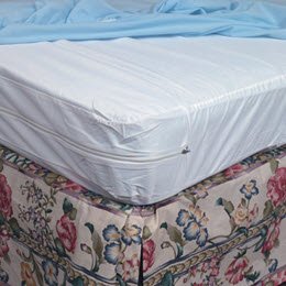 Mabis - Mattress Cover 36 X 80 X 6 Inch Plastic For Twin Sized Mattresses - 554-8064-1900