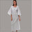 Fashion Seal Uniforms - Patient Exam Gown Large Garnet Fossil Print Reusable - 771-L