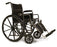 Graham-Field Traveler SE Lightweight Wheelchair Full Length Arm Removable Arm Style Mag Wheel Black 20 Inch Seat Width 250 lbs. Weight Capacity - 3E010340