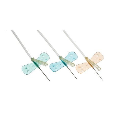 Surshield - Infusion Set 19 Gauge 3/4 Inch 3.5 Inch Tubing Without Port - SVS19BLS
