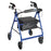 drive - 4 Wheel Rollator Blue Folding Aluminum Frame - 43-2150