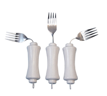 Fabrication Enterprises UBend-It Fork Built-up Handle White Stainless Steel - 61-0014