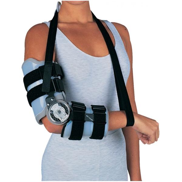 DJO Brace Irom Adult Elbow Aluminum Black Size Large Right Ea - 110180413066