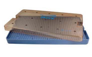 Bausch & Lomb Instrument Tray Microsurgical Plastic 6 X 10 Inch - E7406