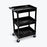 Luxor - Tub Utility Cart 18 X 24 X 39.25 Inch Black 18 X 24 Inch - STC111-B