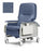 Graham-Field Lumex Deluxe Clinical Care Recliner Steel Blue Four Tente Swivel Caster, Three Locking Caster Four Tente Swivel Caster, Three Locking Caster - FR566G9214