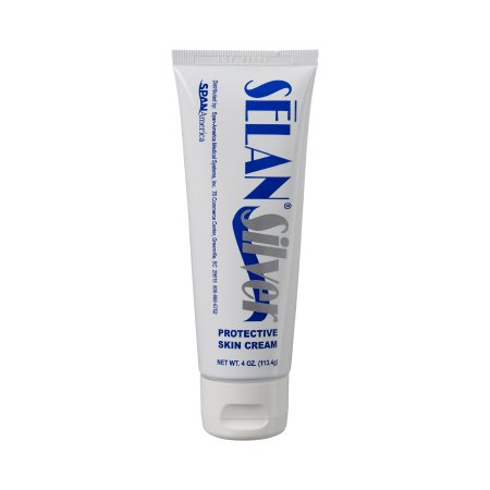 Selan Silver - Skin Protectant with Silver 4 oz. Tube Scented Cream - SSPC04012