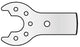 MicroAire Surgical Instruments Micro Sagittal Saw Blade Sagittal Saw Blade 0.4 Material Thickness X 0.4 Cut Thickness X 9 Width X 18.5 mm Usable Length - ZS-105
