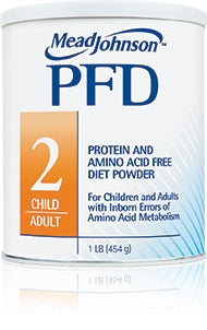 Mead Johnson PFD 2 Amino Acid-Free Oral Supplement Unflavored 1 lb. Can Powder - 891601