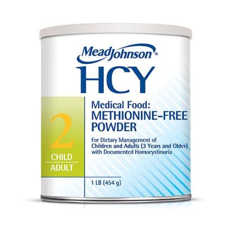 HCY 2 - Homocystinuria Oral Supplement Unflavored 1 lb. Can Powder - 891901