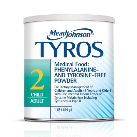 Tyros 2 - Tyrosinemia Oral Supplement Unflavored 1 lb. Can Powder - 891801