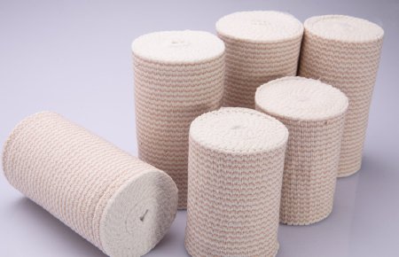 Welmed Premium Weave - Elastic Bandage 6 Inch X 11 Yard Standard Compression Single Hook and Loop Closure Tan NonSterile - 1700-611PWLF