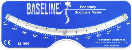 Fabrication Enterprises Baseline Scoliometer 3.5 X 7.5 Inch - 12-1099
