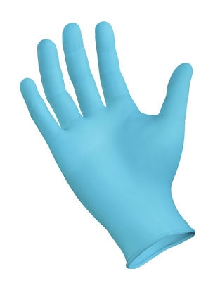 SemperCare II - Exam Glove X-Small NonSterile Nitrile Standard Cuff Length Textured Fingertips Blue Chemo Tested - NPF-201