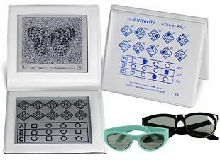 Good-Lite Stereopsis Butterfly Test - 101050