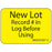 Precision Dynamics MedVision Pre-Printed Label Advisory Label New Lot Record # In Log Before Using Yellow 1 X 1-7/16 Inch - V03SY0712