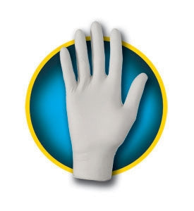 Kleenguard G10 - Utility Glove X-Small Nitrile Gray 241 mm Beaded Cuff NonSterile - 97820