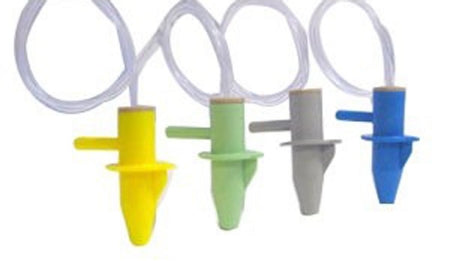 Vyaire Medical AirLife Misty Max 10 Nebulizer Kit Small Volume 10 mL Medication Bowl Pediatric Elephant Aerosol Mask - 2455