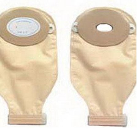 Nu-Hope Laboratories Nu-Flex Nu-Comfort Ostomy Pouch Two-Piece System 11 Inch Length 3/4 X 1-1/2 Inch Stoma Drainable Deep Convex, Trim To Fit - 40-7534-DC