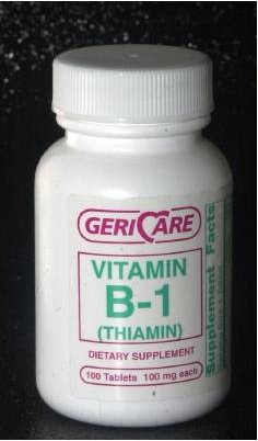 McKesson Geri-Care Vitamin Supplement 100 mg Strength Tablet 100 per Bottle - 851-01-GCP