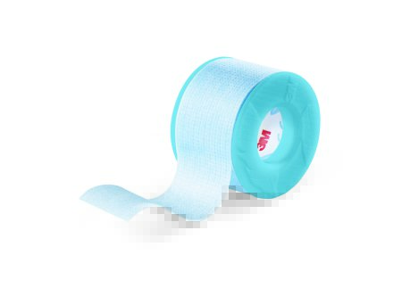 3M Medical Tape Skin Friendly Silicone 2 Inch X 5-1/2 Yard Blue NonSterile - 2770-2