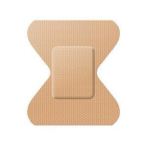 Dukal American White Cross First Aid Adhesive Strip 1-3/4 X 2 Inch Fabric Fingertip White Sterile - FV24D