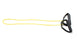 Fabrication Enterprises CanDo Exercise Resistance Tubing With Handles Yellow 48 Inch Length X-Light Resistance - 1337428