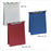 Omnimed - Chart Holder Silver 100 Sheets Top Opening - 201101