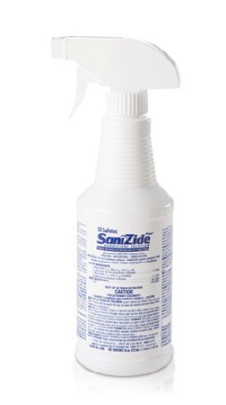 SaniZide Plus - Surface Disinfectant Cleaner Quaternary Based Pump Spray Liquid 16 oz. Bottle Unscented NonSterile - 34805