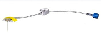 Bard MiniLoc Huber Infusion Set 22 Gauge 1/2 Inch 8 Inch Tubing Y-Site Injection Port - S02022-50