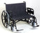 Gendron Regency XL 2000 Bariatric Wheelchair Heavy Duty Full Length Arm Removable Arm Style Mag Wheel Black 28 Inch Seat Width 700 lbs. Weight Capacity - 6728-18-62-29