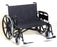 Gendron Regency XL 2000 Bariatric Wheelchair Heavy Duty Full Length Arm Removable Arm Style Mag Wheel Black 24 Inch Seat Width 700 lbs. Weight Capacity - 6724-22-62-28