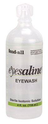 VWR International Eyesaline Eye Wash Solution Sterile Isotonic Buffered Solution 4 oz. Squeeze Bottle - 56611-118