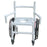MJM International - Commode / Shower Chair Fixed Arm 18 Inch Seat Width - 131-18-24W-F-DE-CON