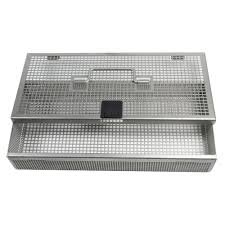 Aesculap SterilContainer Sterilization Basket 2 X 5 X 10-1/2 Inch - JF159R