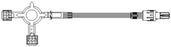 ICU Medical Extension Set 8 Inch Tubing 1.1 mL Priming Volume DEHP-Free - B4082